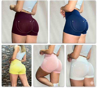 Combo X6 Pantys Levantacola Con Faja Efecto Invisible (Microfibra Alta Gama)